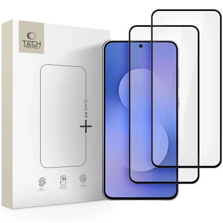 TECH-PROTECT SZKŁO HARTOWANE GLASS FIT+ 2-PACK DO SAMSUNG GALAXY S25 FE