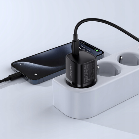 PALPRO SZYBKA ŁADOWARKA DO TELEFONU USB C KOSTKA DO ŁADOWARKI 20W GAN LED