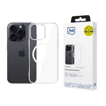 3MK ETUI CLEAR MAGCASE DO IPHONE 16 PRO DO MAGSAFE PRZEZROCZYSTE OCHRONNE