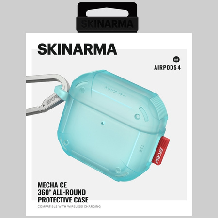 SKINARMA ETUI MECHA CE DO AIRPODS 4 KOMPAKTOWE I WYTRZYMAŁE ETUI DO AIRPODS
