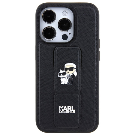 KARL LAGERFELD POKROWIEC DO IPHONE 13 PRO 13 6.1 HARDCASE GRIPSTAND SAFIANO