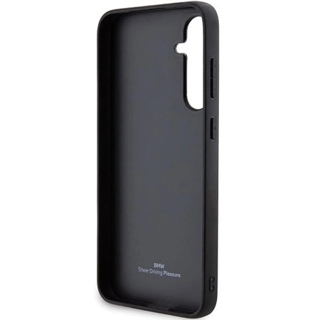 Etui BMW Leather Hot Stamp na Samsung Galaxy S23 FE - czarne