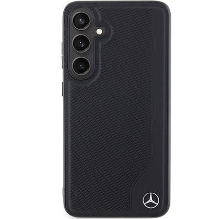 MERCEDES POKROWIEC HARDCASE DO SAMSUNG S24 S921 DO MAGSAFE DEBOSSED LINE