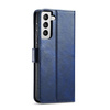 Magnet Case elegancki futerał etui pokrowiec z klapką i funkcją podstawki Samsung Galaxy S22+ (S22 Plus) niebieski