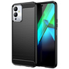 Carbon Case etui do Infinix Note 12i elastyczny silikonowy karbonowy pokrowiec czarne