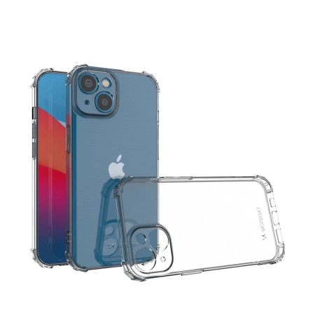 WOZINSKY ETUI POKROWIEC ANTI SHOCK DO IPHONE 14 PLUS PRZEZROCZYSTY PANCERNY