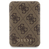 Zestaw Guess GUBPM5P15X4GEMGW iPhone15 Pro Max 6.7 hardcase + Powerbank 5000mAh MagSafe brązowy/brown 4G Metal Logo