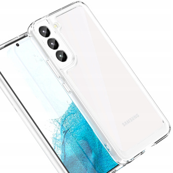 Outer Space Case etui Samsung Galaxy S23+ pokrowiec z elastyczną ramką przezroczyste