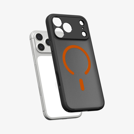 SPIGEN ULTRA HYBRID MAG MAGSAFE IPHONE 17 PRO FROST BLACK/ORANGE