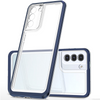 Clear 3in1 etui do Samsung Galaxy S22+ (S22 Plus) żelowy pokrowiec z ramką niebieski
