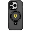 Etui Ferrari Ring Stand 2023 Collection MagSafe do iPhone 15 - czarne