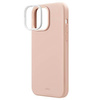 Etui Uniq Lino Hue na iPhone 14 Pro Max Magclick Charging - różowe