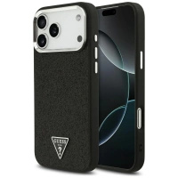 GUESS ETUI GLITTER TRIANGLE LOGO MAGSAFE DO IPHONE 17 PRO MAX ELEGANCKA
