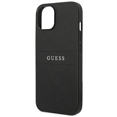 Guess GUHCP14MPSASBBK iPhone 14 Plus 6,7" czarny/black Saffiano Strap