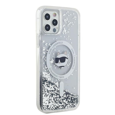 KARL LAGERFELD ETUI HARDCASE DO IPHONE 12 12 PRO 6.1 LIQUID GLITTER