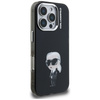 Etui Karl Lagerfeld IML Aquarelle Karl   & Logo MagSafe do iPhone 16 Pro czarny