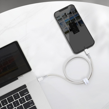 BASEUS KABEL USB-C DO DO LIGHTNING 20W DO IPHONE 2M PD DO ŁADOWANIA