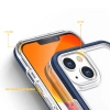 HURTEL ETUI CLEAR 3IN1 POKROWIEC DO IPHONE 13 ŻELOWY RAMKA PRZEŹROCZYSTY
