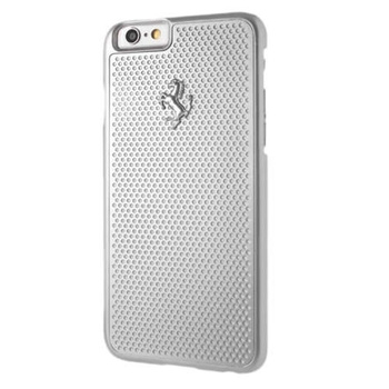 FERRARI CASE HARDCASE FEPEHCP6SI DO IPHONE 6 6S Z PERFOROWANĄ POWIERZCHNIĄ