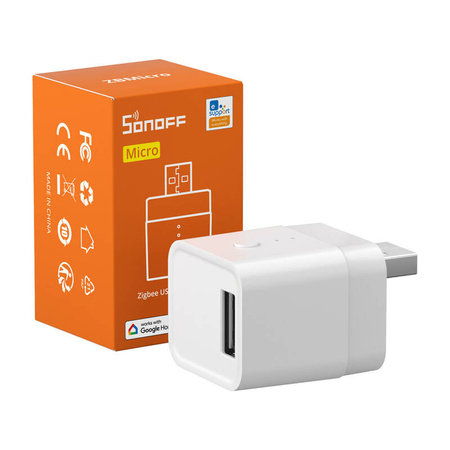 SONOFF ZBMICRO PRZEŁĄCZNIK USB ZIGBEE DO INTELIGENTNEGO OŚWIETLENIA MAX 36W