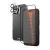 Zestaw SBS z technologią D3O na iPhone 16 Pro Max - etui + szkło ochronne na ekran i aparat - przezroczyste