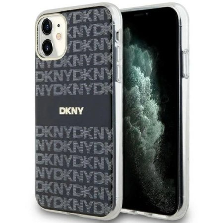 DKNY POKROWIEC HARDCASE DO IPHONE 11 XR 6.1 IML MONO STRIPE Z DO MAGSAFE