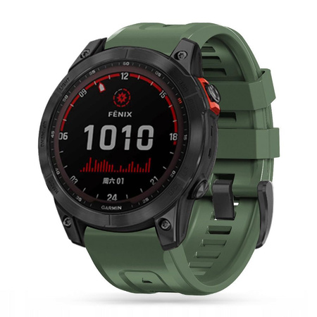 TECH PROTECT PASEK OPASKA DO GARMIN FENIX 5 6 6 PRO 7 WYTRZYMAŁY ARMY GREEN