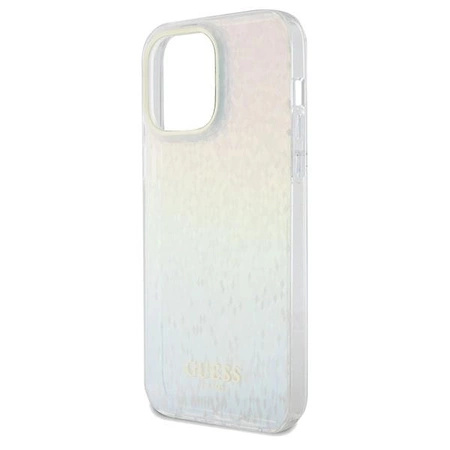 Etui Guess IML Faceted Mirror Disco Iridescent na iPhone 13 Pro Max - wielokolorowe
