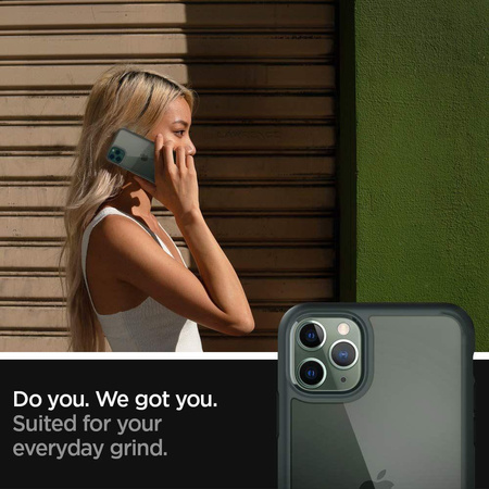 SPIGEN ULTRA HYBRID IPHONE 11 PRO MIDNIGHT GREEN