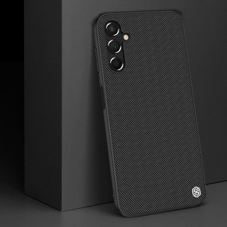 Nillkin Textured Case etui do Samsung Galaxy A14 5G / Galaxy A14 wzmocniony nylonowy pokrowiec czarne