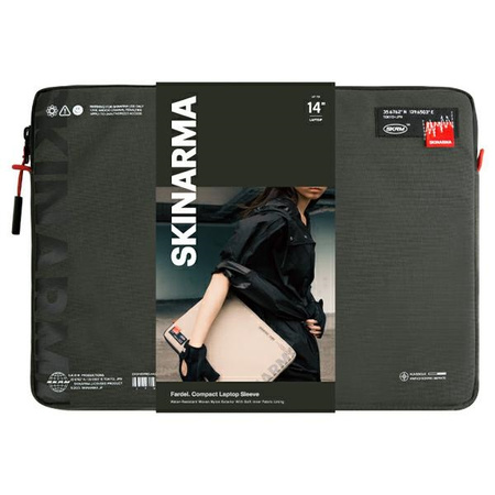 Skinarma Torba Fardel laptop sleeve 14  oliwkowy/olive