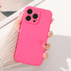 Silicone case etui iPhone 14 Plus silikonowy pokrowiec różowe