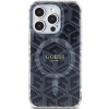 Etui Guess IML GCube MagSafe na iPhone 15 Pro - czarne