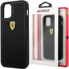 Ferrari FESPEHCP12LBK iPhone 12 Pro Max 6,7" czarny/black hardcase On Track Perforated
