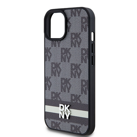 DKNY POKROWIEC DO IPHONE 15 PLUS 14 PLUS 6.7 HARDCASE Z WZOREM MONO STRIPES