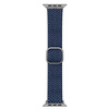 UNIQ pasek Aspen Apple Watch 40/38/41mm Series 4/5/6/7/8/SE/SE2 Braided niebieski/oxford blue