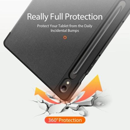 DUX DUCIS ETUI DOMO Z KLAPKĄ I SMART SLEEP DO SAMSUNG GALAXY TAB S9 TABLET