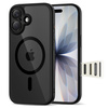 TECH-PROTECT MAGPEAK MAGSAFE CC IPHONE 17 BLACK/CLEAR