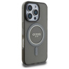 GUESS POKROWIEC DO IPHONE 16 PRO 6.3 HARDCASE GLITTER CIRCLE DO MAGSAFE