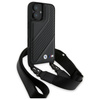 BMW BMHCP16S23PSCCK iPhone 16 6.1       czarny/black hardcase M Edition Carbon Stripe & Strap