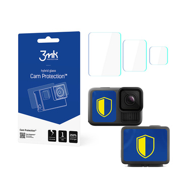3MK CAM PROTECTION SZKŁO DO GOPRO HERO 13 ANTYPOŚLIZGOWE ZAPOBIEGA