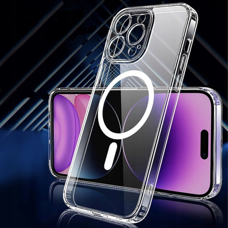 CO2 ETUI MAGNETYCZNE CLEAR CASE WZMOCNIONE DO MAGSAFE IPHONE 15