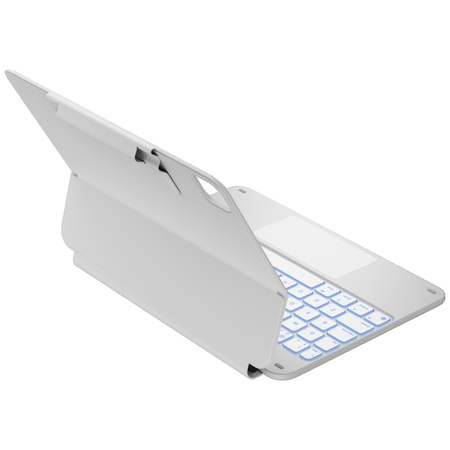 Etui Typecase Edge z klawiaturą do iPad Air 11" 2024/2025 biały