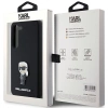 Etui Karl Lagerfeld Silicone Ikonik Metal Pin na Samsung Galaxy S23 - czarne