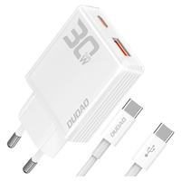DUDAO ŁADOWARKA 30W GAN DO TELEFONÓW SAMSUNG IPHONE SZYBKIE ŁADOWANIE USB-C