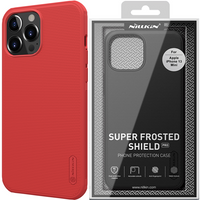 Nillkin Super Frosted Shield Pro etui iPhone 14 Pro Max pokrowiec na tył plecki czerwony