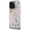 GUESS ETUI POKROWIEC GRAINED ROSES BIG 4G DO IPHONE 16 PRO MAGNETYCZNE