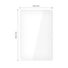 SZKŁO HARTOWANE TECH-PROTECT GLASS FIT+ 2-PACK GALAXY TAB A9+ / A11+ PLUS 11.0 X210 / X215 / X216 / X230 / X235 / X236 CLEAR