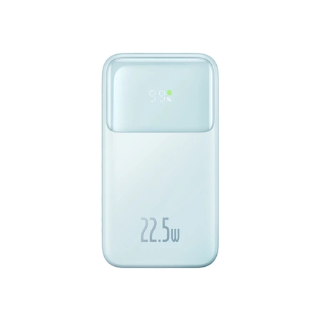 Powerbank Baseus Comet Series z wyświetlaczem 20000mAh 22.5W - niebieski + kabel USB-A / USB-C