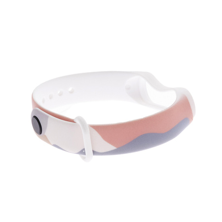 Strap Moro opaska do Xiaomi Mi Band 4 / Mi Band 3 silikonowy pasek bransoletka do zegarka wzór 12